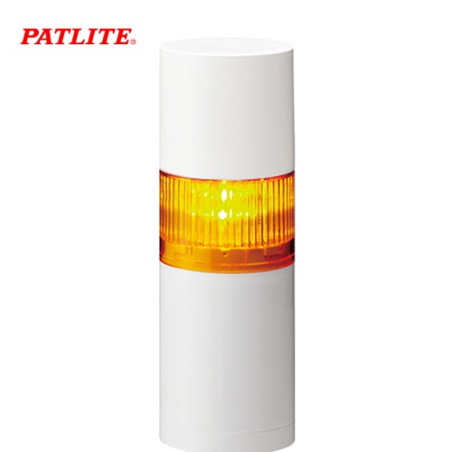 페트라이트 시그널 타워램프 부저형 1단 LED 황색 LR6-1M2PJBW-Y AC100-240V