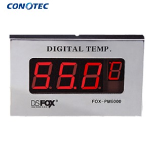 코노텍 사우나용 온도 지시계 센서 포함 FOX-PM6000