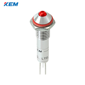 한국전재 KEM LED 인디케이터 6Φ 6파이 고휘도 AC220V 적색 KLHU-06A220R