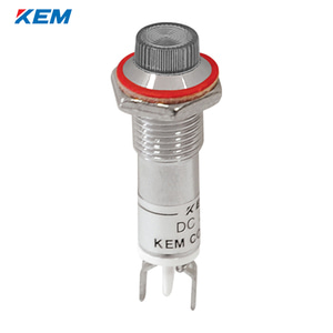 한국전재 KEM LED 인디케이터 8파이 고휘도 DC5V 백색 KLCU-08D05-W