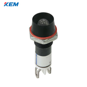 한국전재 KEM LED 인디케이터 8파이 고휘도 AC110V 백색 KLISU-08A110-W