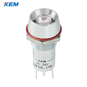 한국전재 KEM LED 인디케이터 12파이 고휘도 DC5V 청색 KLU-12D05W