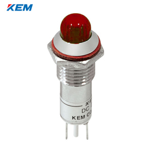 한국전재 KEM LED 인디케이터 10파이 고휘도 DC3V 적색 KLCRAU-10D03R