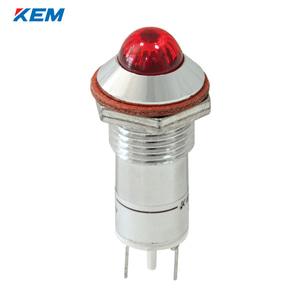 한국전재 KEM LED 인디케이터 12파이 고휘도 DC3V 적색 KLHRAU-12D03R