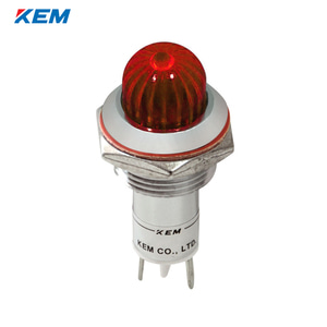 한국전재 KEM LED 인디케이터 16파이 고휘도 DC5V 적색 KLCRAU-16D05R