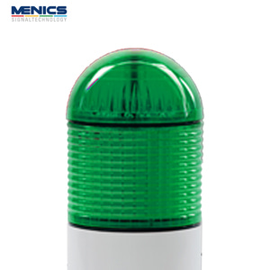 메닉스 56파이 LED 돔 스타일 표시등 점등 1단 AC DC 겸용 24V 녹색 PTD-DPF-102-G